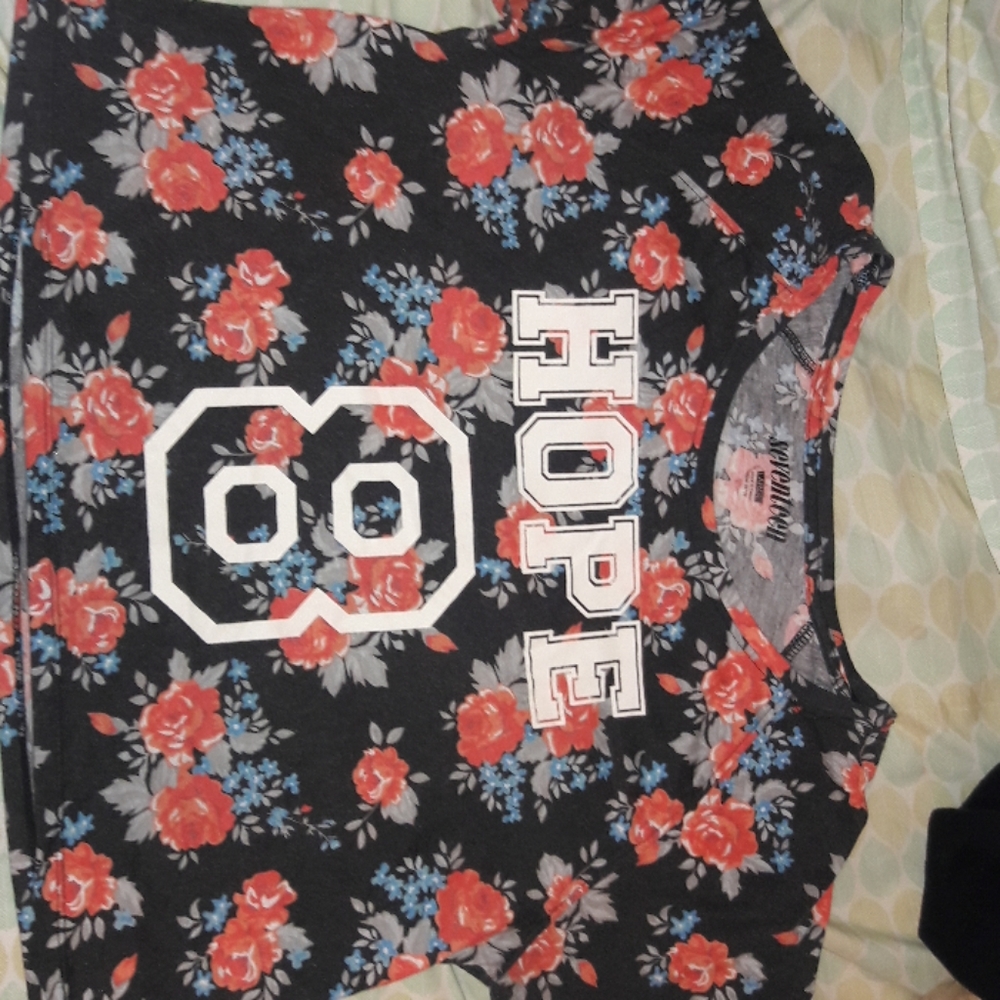 A crop tee